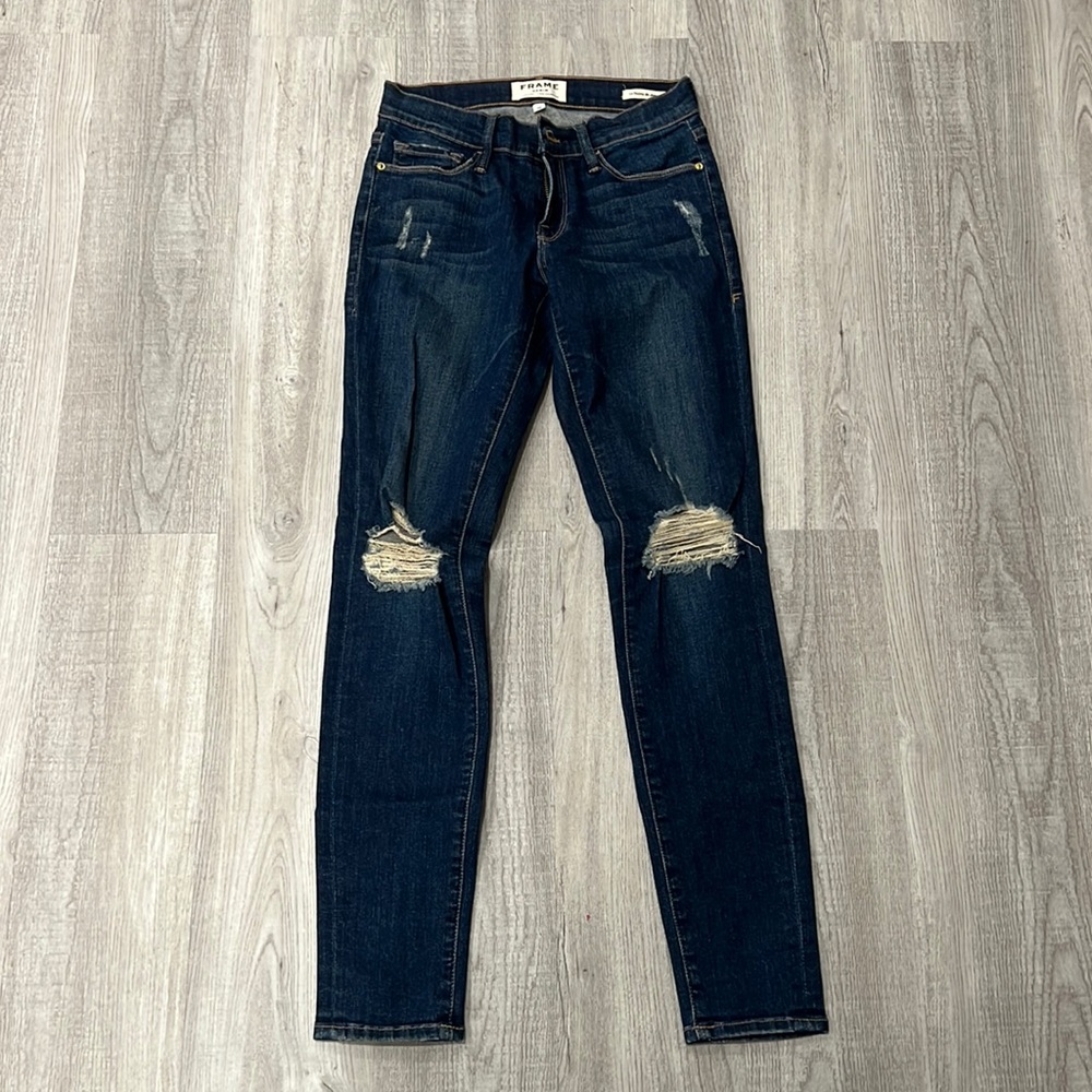 FRAME denim le skinny de jeanne